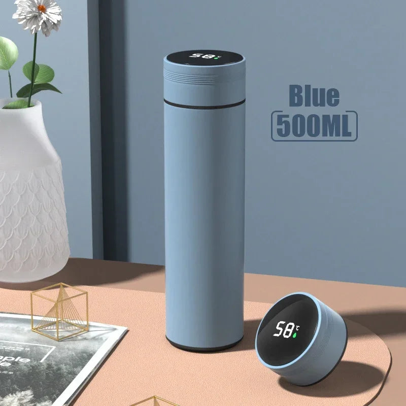 Smart Digital Thermos with LED Temperature Display