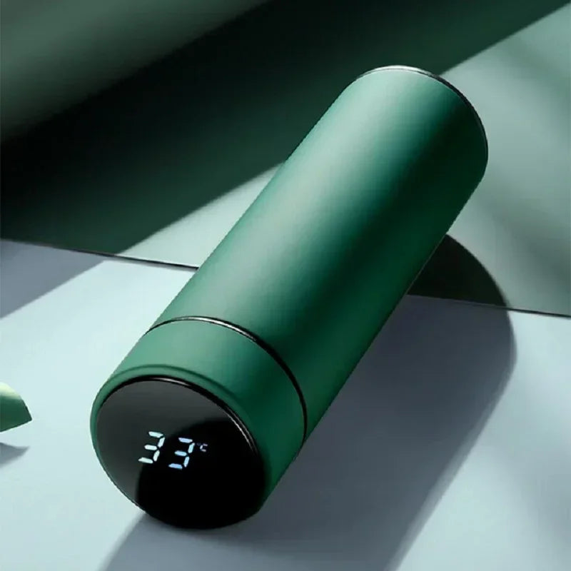 Smart Digital Thermos with LED Temperature Display