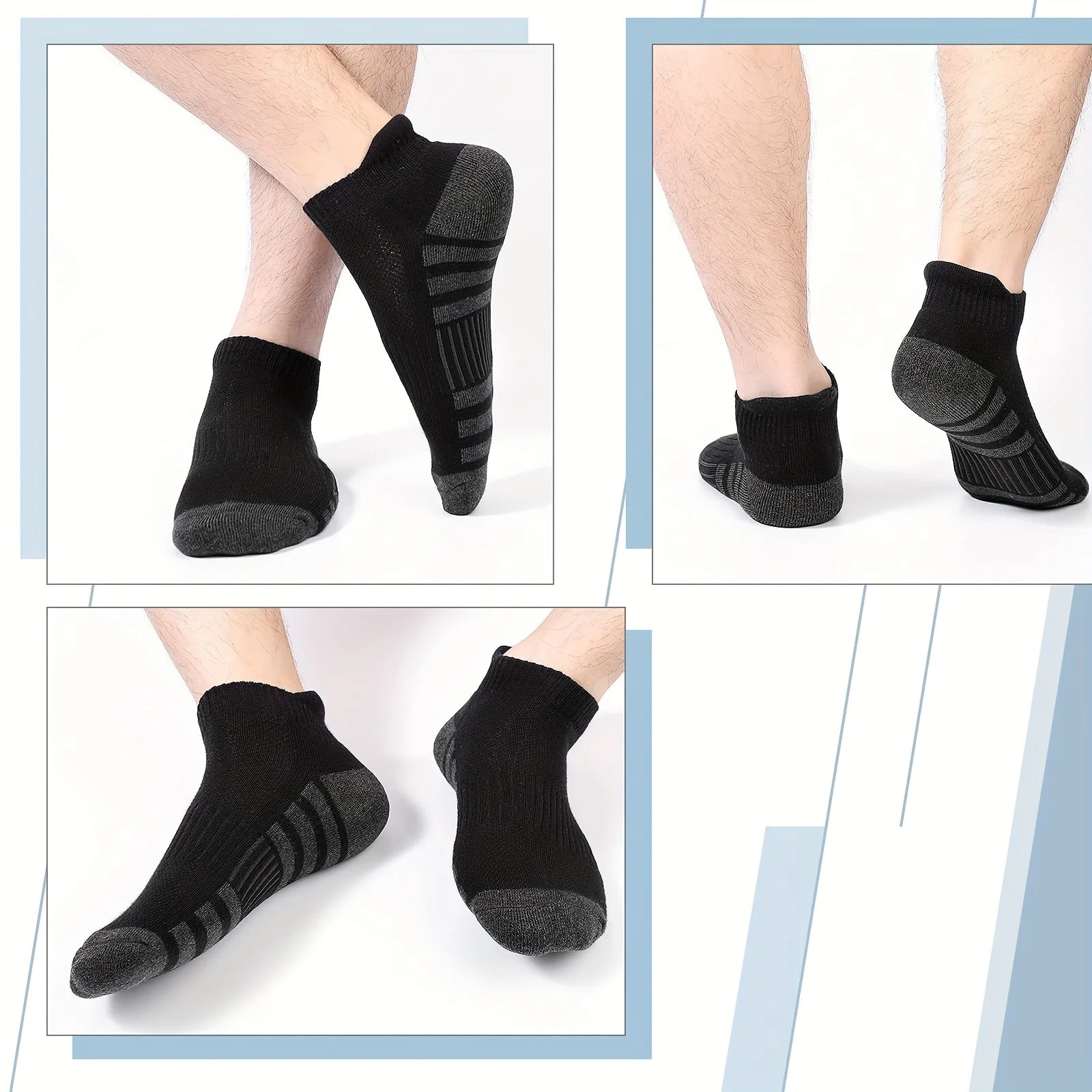 12-Pair Pack Men's Low Cut Socks