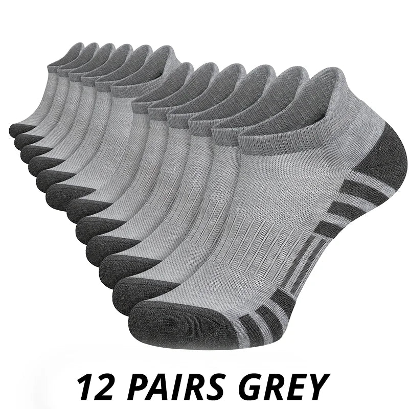 12-Pair Pack Men's Low Cut Socks