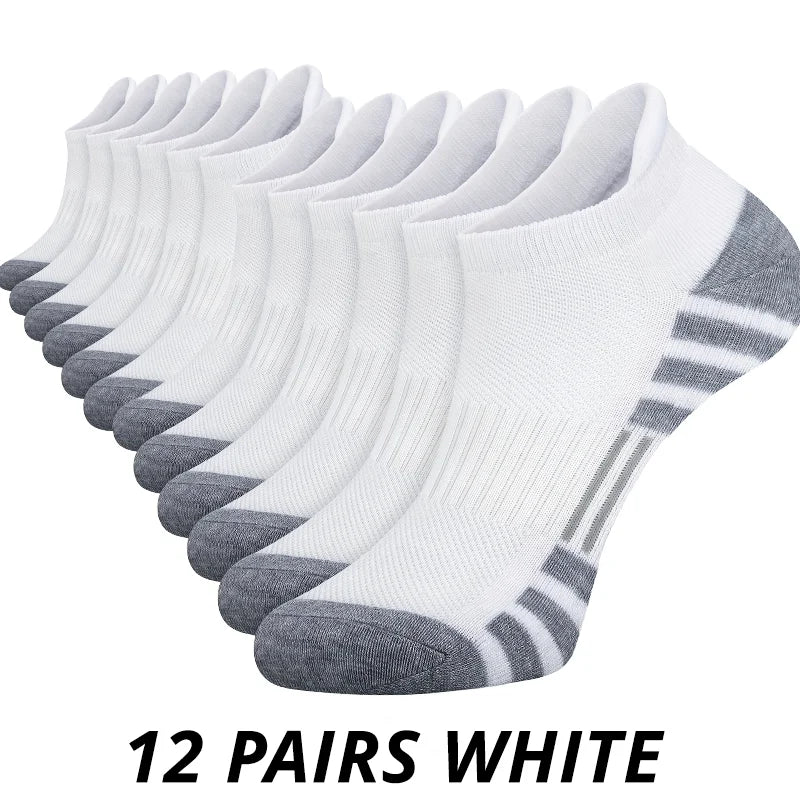 12-Pair Pack Men's Low Cut Socks